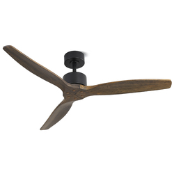 Devanti 52'' Ceiling Fan AC Motor 3 Blades w/Remote - Dark Wood