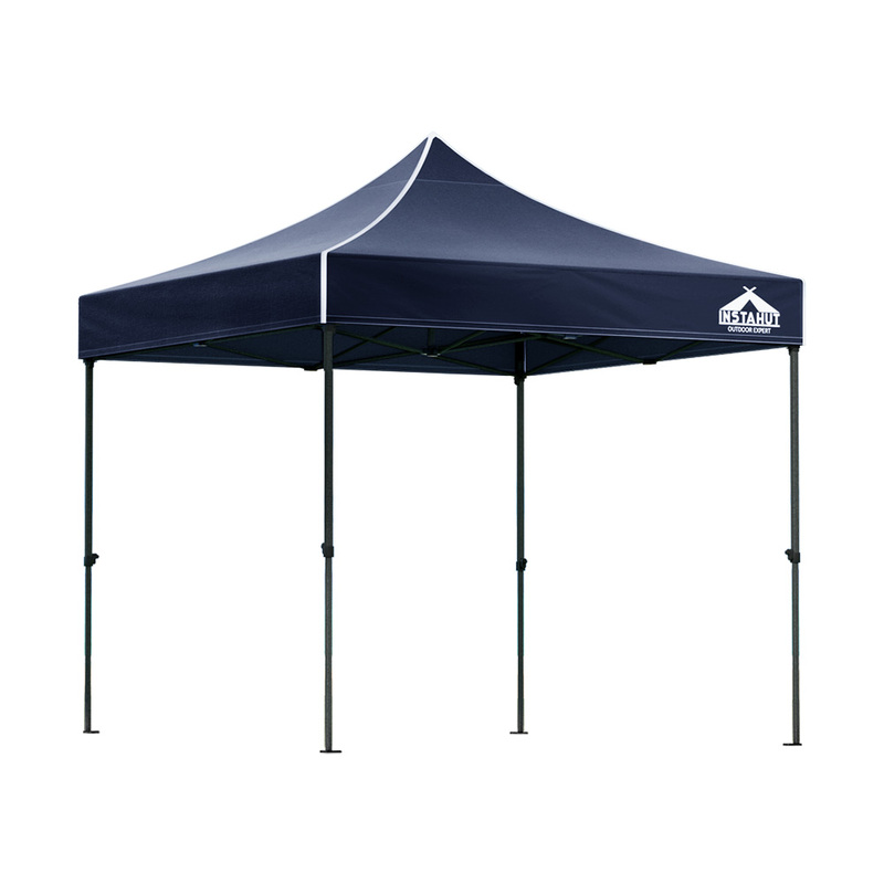 Instahut Gazebo Pop Up Marquee 3x3m Folding Tent Wedding Outdoor Camping Canopy Gazebos Shade Navy