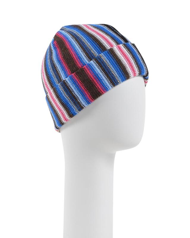 Beanie in Wool and Cotton Blend - One Size