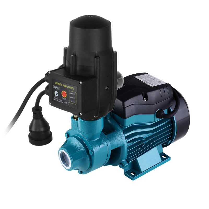 Giantz Peripheral Water Pump Garden Boiler Car Wash Auto Irrigation QB60 Black
