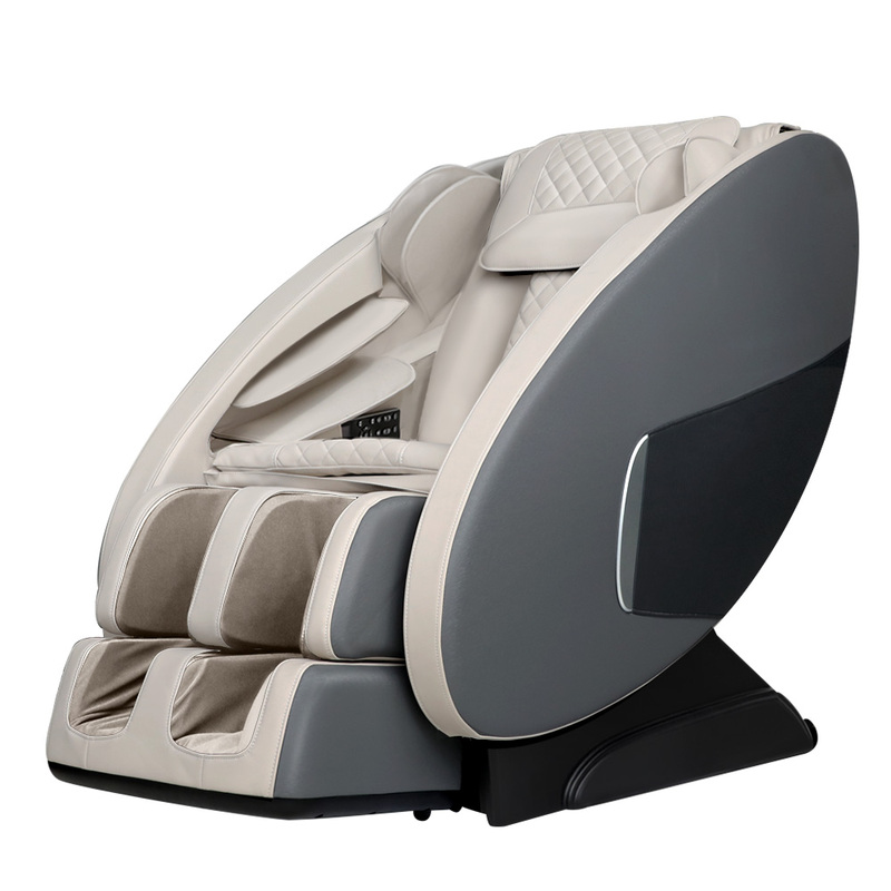 Livemor Massage Chair Electric Recliner Massager Grey Ellmue