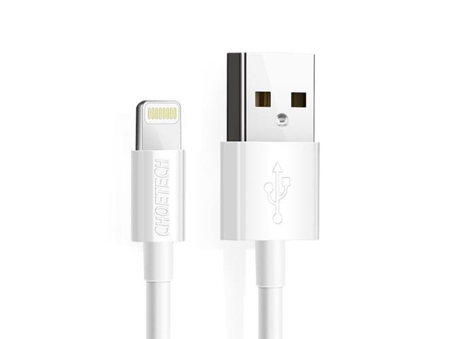 Choetech MFI Certified Cable for iPhone 1.2M White