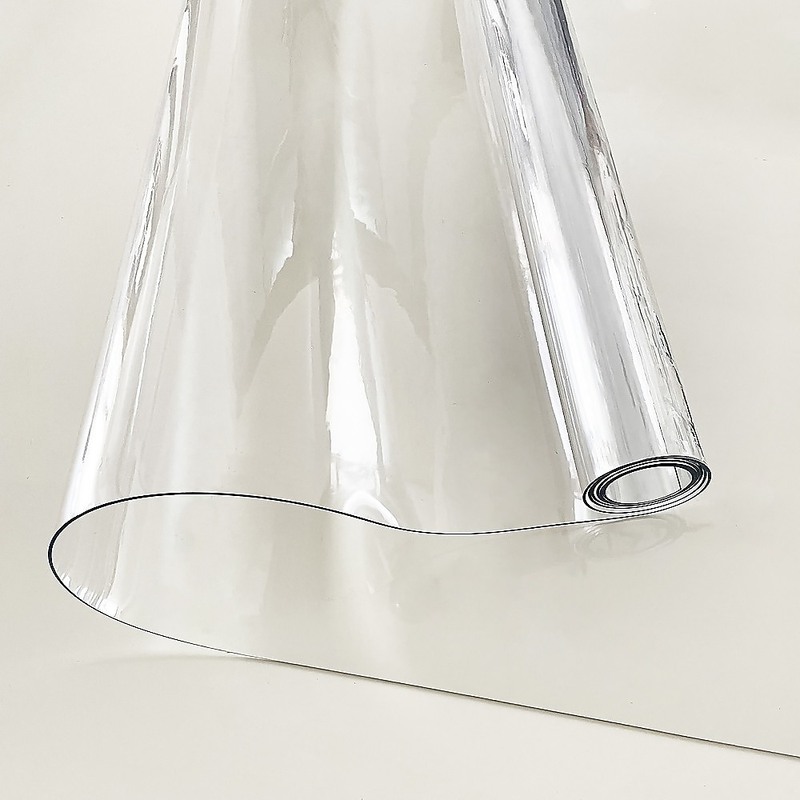 PVC Tablecloth Protector 107X213.4CM Clear Plastic Table Cloth Cover