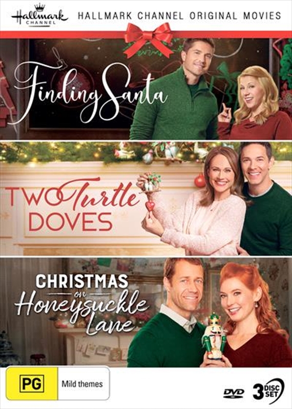 Hallmark Christmas - Finding Santa / Two Turtle Doves / Christmas On Honeysuckle Lane - Collection 2 DVD