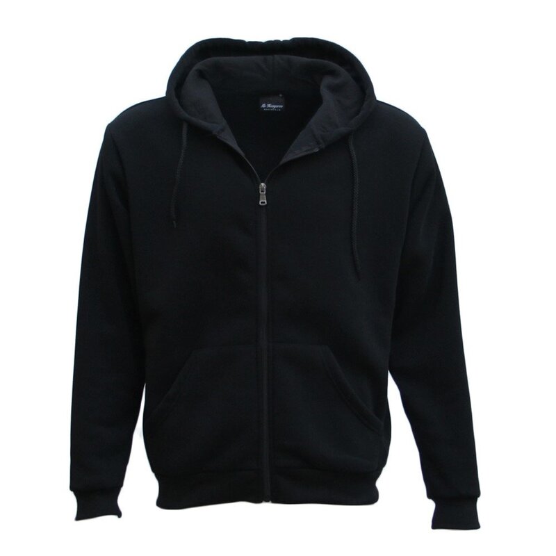Hoodie Fleecejacke 8xl Men's Full Zip Fleece Hooded Sweatshirt