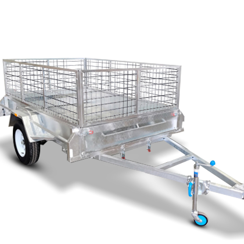 Xtreme Trailers 8x5 Galvanised Box Trailer Full-welded with 900mm Cage