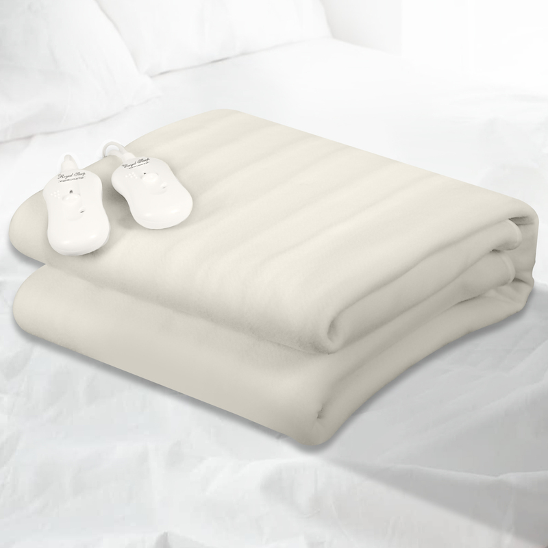 Royal Sleep Electric Blanket Fully Fitted Queen Heated Pad Cover Warm Underlay