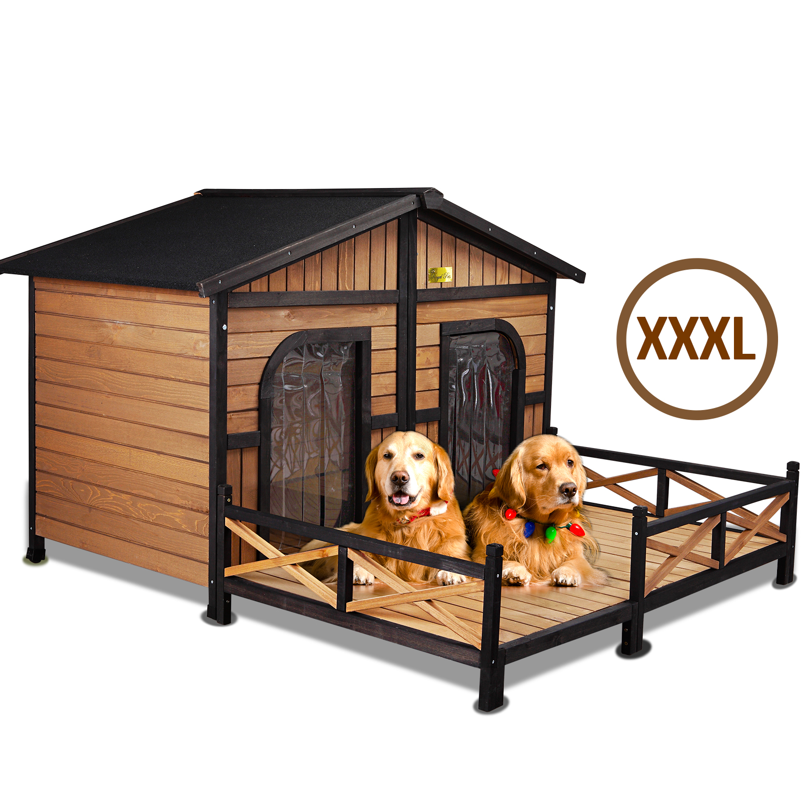 large 2 dog kennel