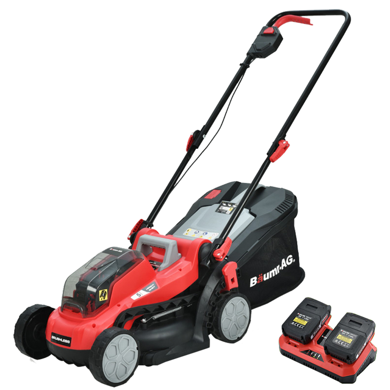 BAUMR-AG 40V Lithium SYNC Cordless Lawn Mower Kit, Dual Battery with Charger - 450CX