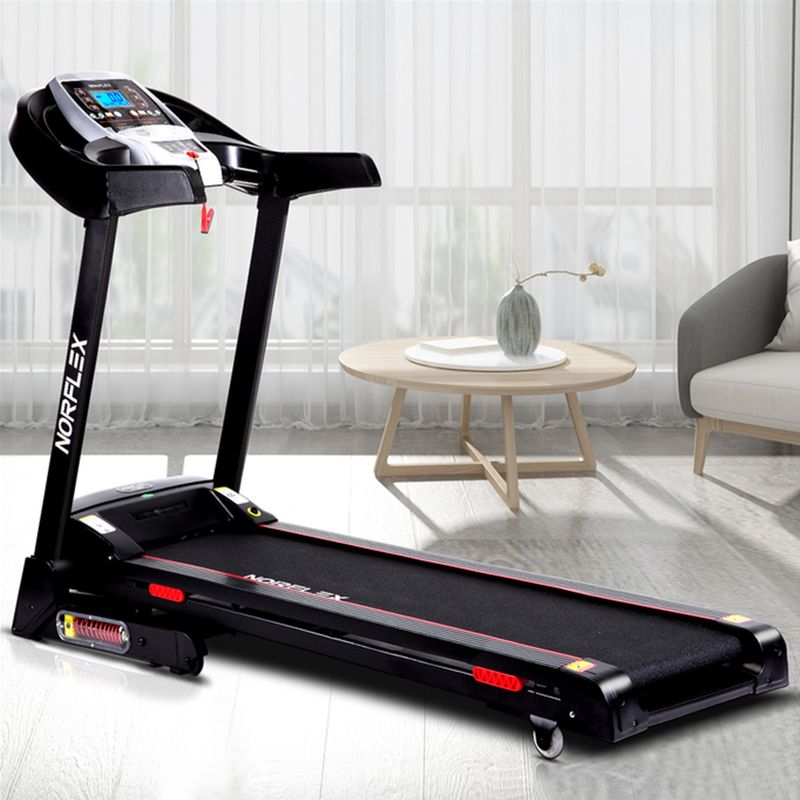 NEW NORFLX Electric Treadmill with Auto Incline - Home Gym Exercise Fitness Machine