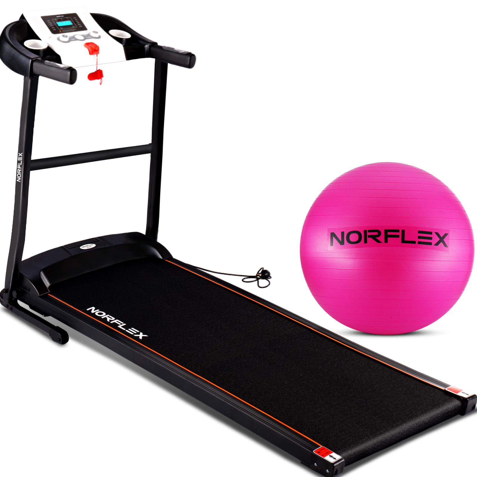 NEW NORFLX Electric Treadmill Home Gym Ball Exercise Machine Fitness Equipment