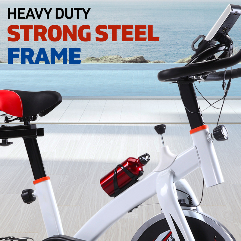 norflex spin bike exercise ball flywheel fitness commercial home workout gym