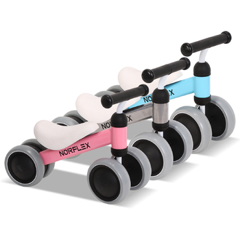 Norflex Kids Balance Bike Ride On Toy Baby Push Bike - PINK
