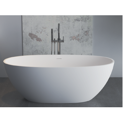 Medium Size Oval Shaped Cast stone - Solid Surface Bath 1700mm Length