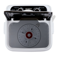 Devanti 4.6KG Mini Portable Washing Machine - Black