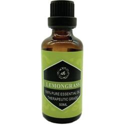 Lemongrass Essential Oil 50ml Bottle - Aromatherapy