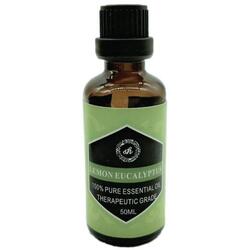 Lemon Eucalyptus Essential Oil 50ml Bottle - Aromatherapy