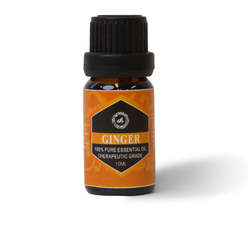 Ginger Essential Oil 10ml Bottle - Aromatherapy