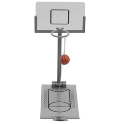 GOMINIMO Miniature Basketball Game Toy (Silver) GO-MTG-104-LGE