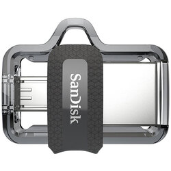 SANDISK OTG ULTRA DUAL USB DRIVE 3.0 FOR ANDRIOD PHONES 256GB 150MB/S SDSDDD3-256G