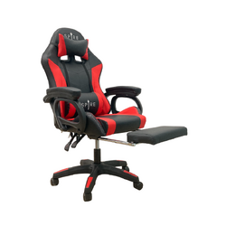 Spire ONYX LED, Bluetooth, Massage Gaming Chair Red/Black