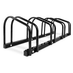 4 Parking Portable Bike Rack Bicycle Instant Storage Stand - Black