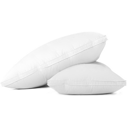 Giselle Bedding Goose Feather Down Twin Pack Pillow 