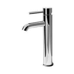 Cefito Bathroom Basin Mixer Tap Round Tall Faucet Vanity Laundry Chrome