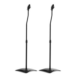 Alpha Speaker Stand 75-112cm Adjustable Height Surround Sound Studio Home 2pcs