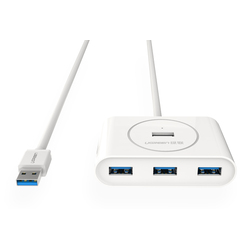 UGREEN USB 3.0 4 Ports Hub White 1M (20283)