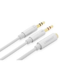 UGREEN 3.5mm Female to 2mm male audio cable - White (20897)