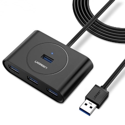 UGREEN USB 3.0 4 Ports Hub Black 50CM (20290)