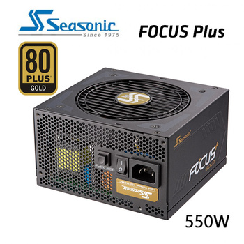 SeaSonic 550W FOCUS PLUS Gold PSU (SSR-550FX)