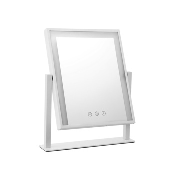 Embellir Makeup Mirror 25x30cm with Led light Lighted Standing Mirrors White