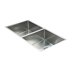 865x440mm Handmade Stainless Steel Undermount / Topmount Kitchen Sink with Waste