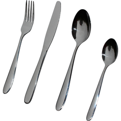 32 Piece Stainless Steel Cutlery Set Knives Fork Spoon Teaspoon