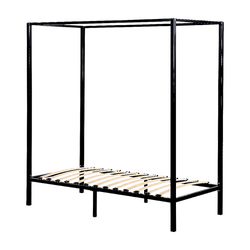 4 Four Poster Single Bed Frame