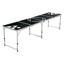 Professional 8ft Beer Pong Table Drinking Game