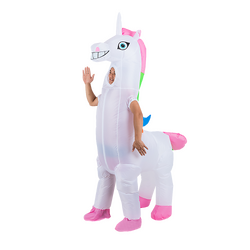 Giant Unicorn Fancy Dress Fan Inflatable Costume Suit