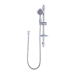 Hand Held Shower Rail Soap Dish Bathroom Set