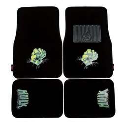MARVEL AVENGERS 4-Piece Car Mat - HULK