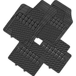 AMOS 4-Piece Car Mat - BLACK [Rubber]