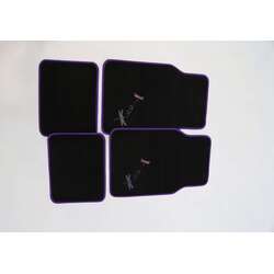 DRAGONFLY 4-Piece Car Mat - PURPLE