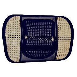 Universal Mesh Back Support - BLACK & BEIGE