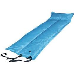 Trailblazer Self-Inflatable Foldable Air Mattress With Pillow - LIGHT BLUE
