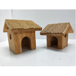 Wooden Cottage set of 2 