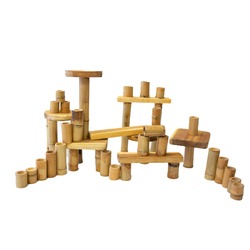 Bamboo building set 46 pcs