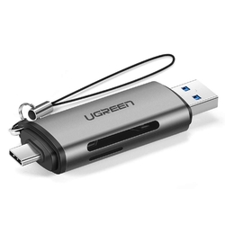 UGREEN USB-C +USB 3.0 TF/SD Card Reader 50706