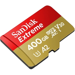 SANDISK SDSQXA1-400G-GN6MN  MicroXD  Extreme A2 V30 UHS-I/U3 160R/90W  NO SD ADAPTER