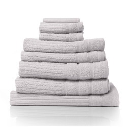 Royal Comfort Eden Egyptian Cotton 600GSM 8 Piece Luxury Bath Towels Set - Holly
